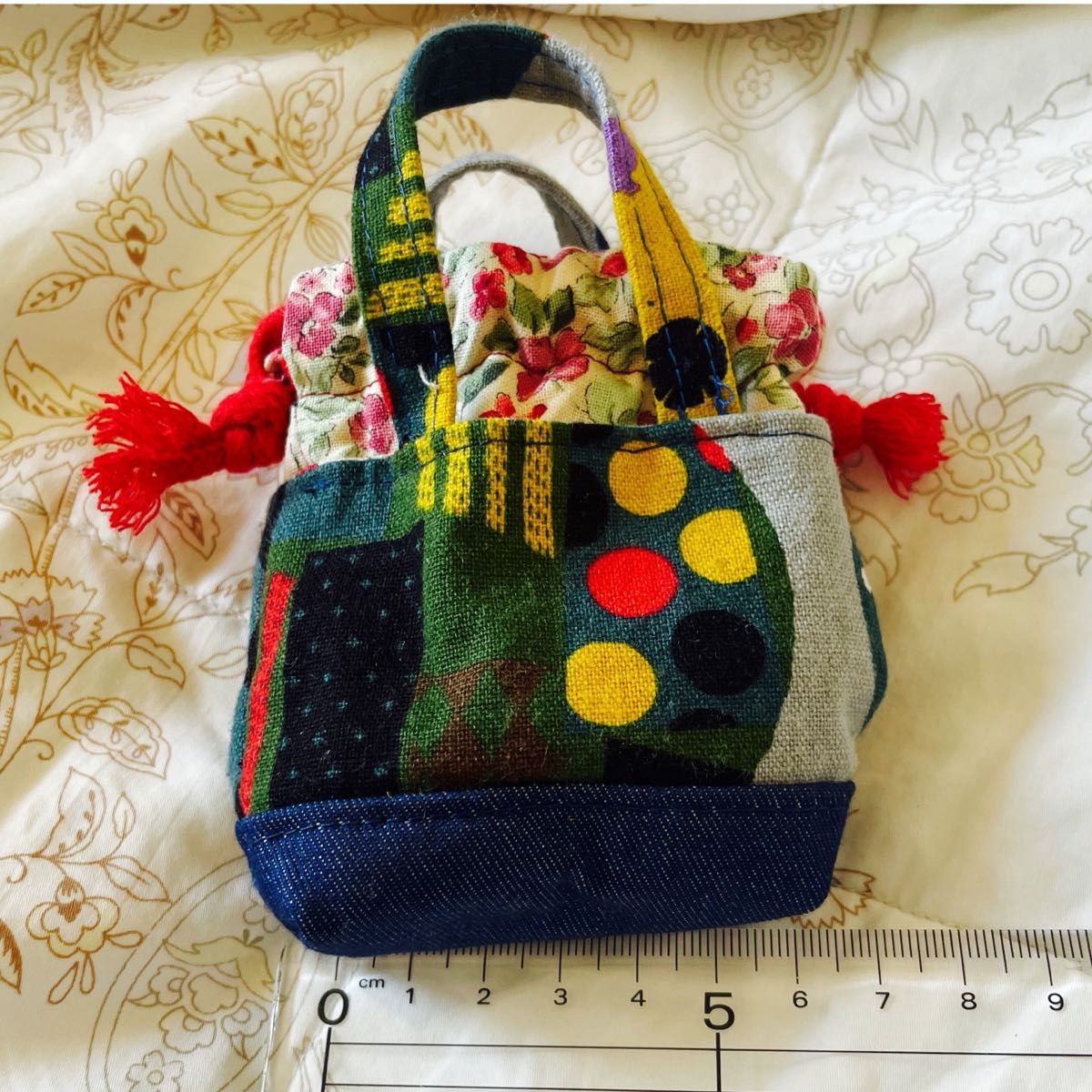 トートバッグ型ミニポーチ ハンドメイド|Yahoo!フリマ(旧 トートバッグ型ミニポーチ ハンドメイド|Yahoo!フリマ(旧