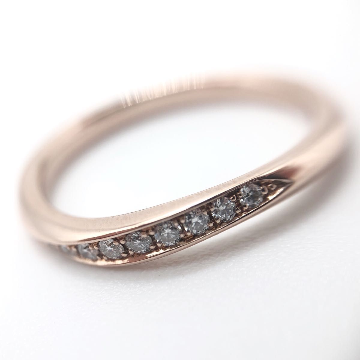 TASAKI タサキ ダイヤモンド リング K18PG SAKURAゴールド TASAKI タサキ ダイヤモンド リング K18PG SAKURAゴールド