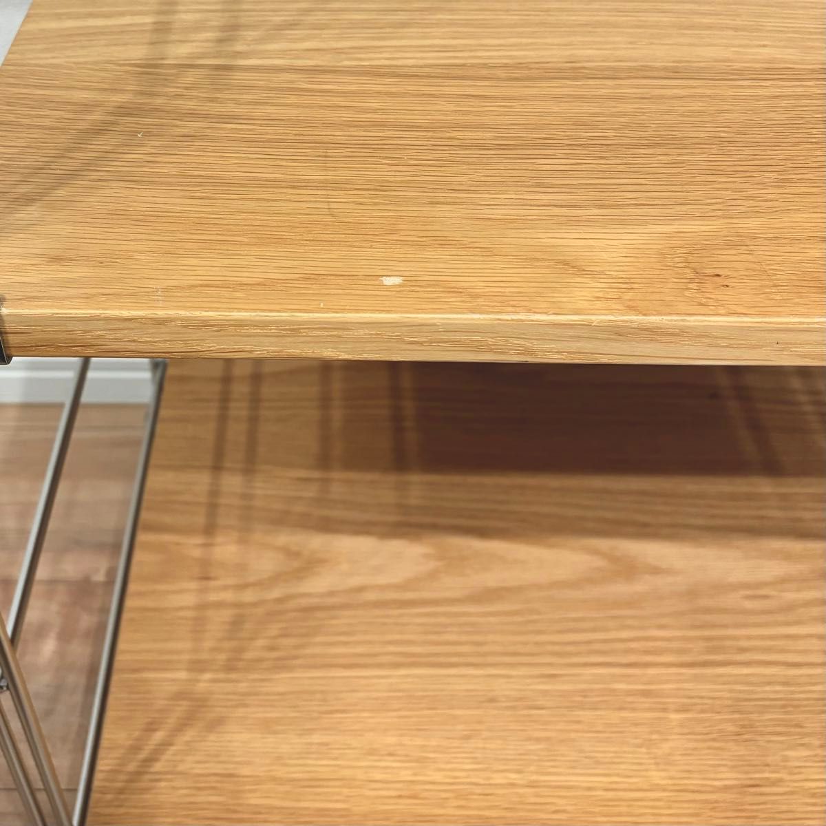 MUJI 無印良品 ステンレス ユニットシェルフ オーク材 棚セット MUJI 無印良品 ステンレス ユニットシェルフ オーク材 棚セット