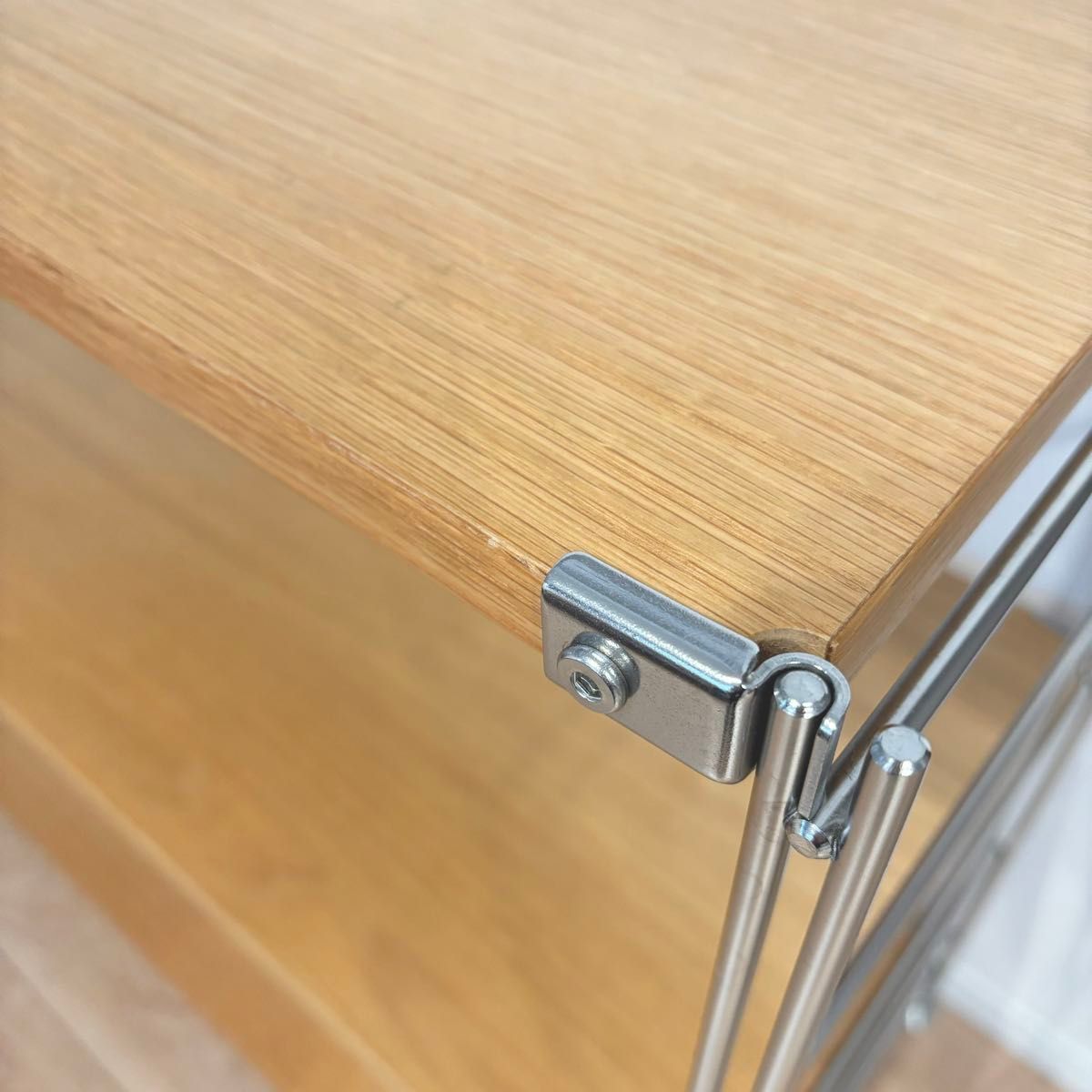 MUJI 無印良品 ステンレス ユニットシェルフ オーク材 棚セット MUJI 無印良品 ステンレス ユニットシェルフ オーク材 棚セット