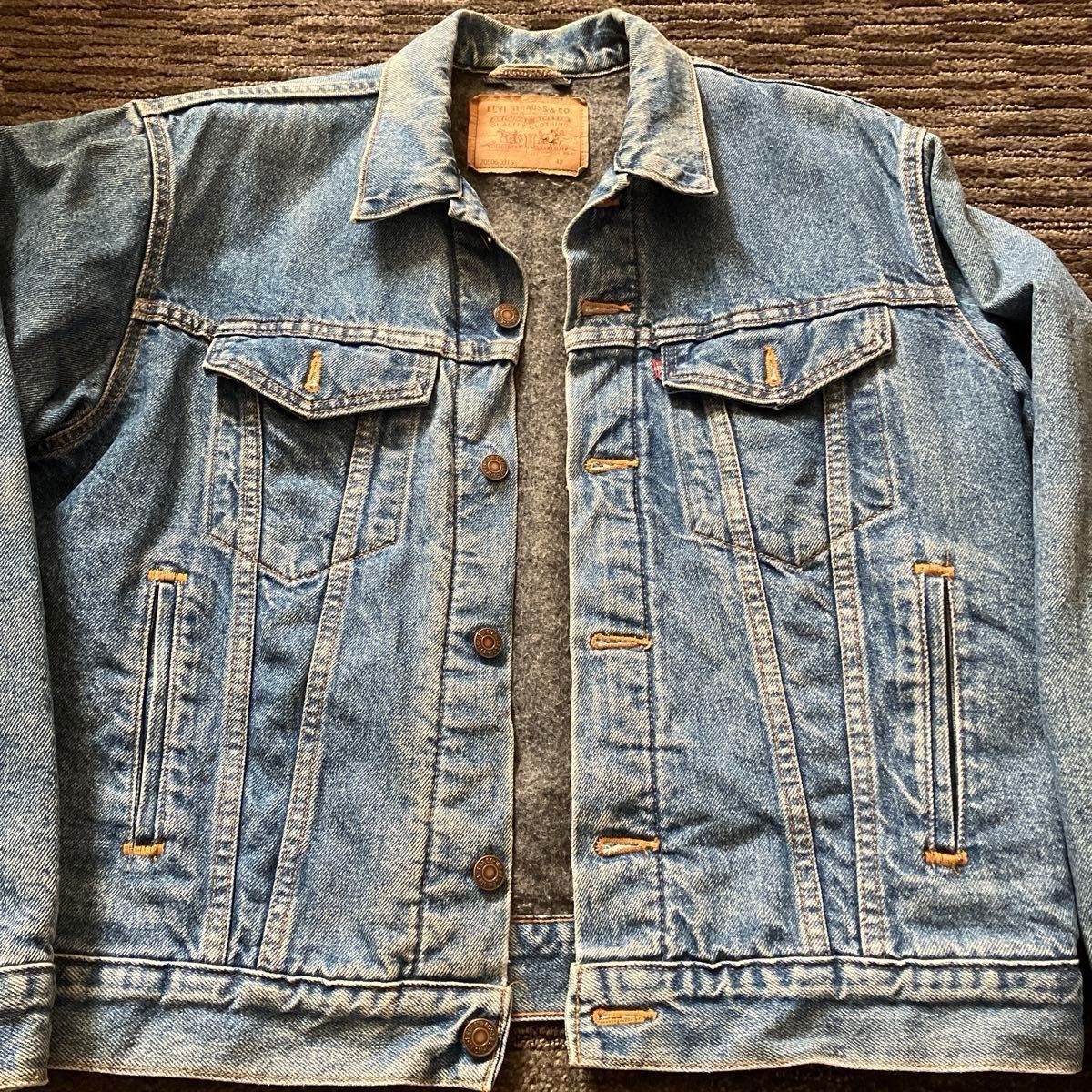 90s Levi's 70506-0316ブランケットジャケット希少米国製 size42 90s Levi's 70506-0316ブランケットジャケット希少米国製 size42