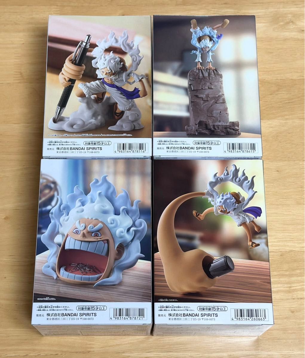 [定休日以外毎日出荷中] ワンピース PIECE ONE フィグライフ フィギュア ニカ 4種セット コミック・アニメ
