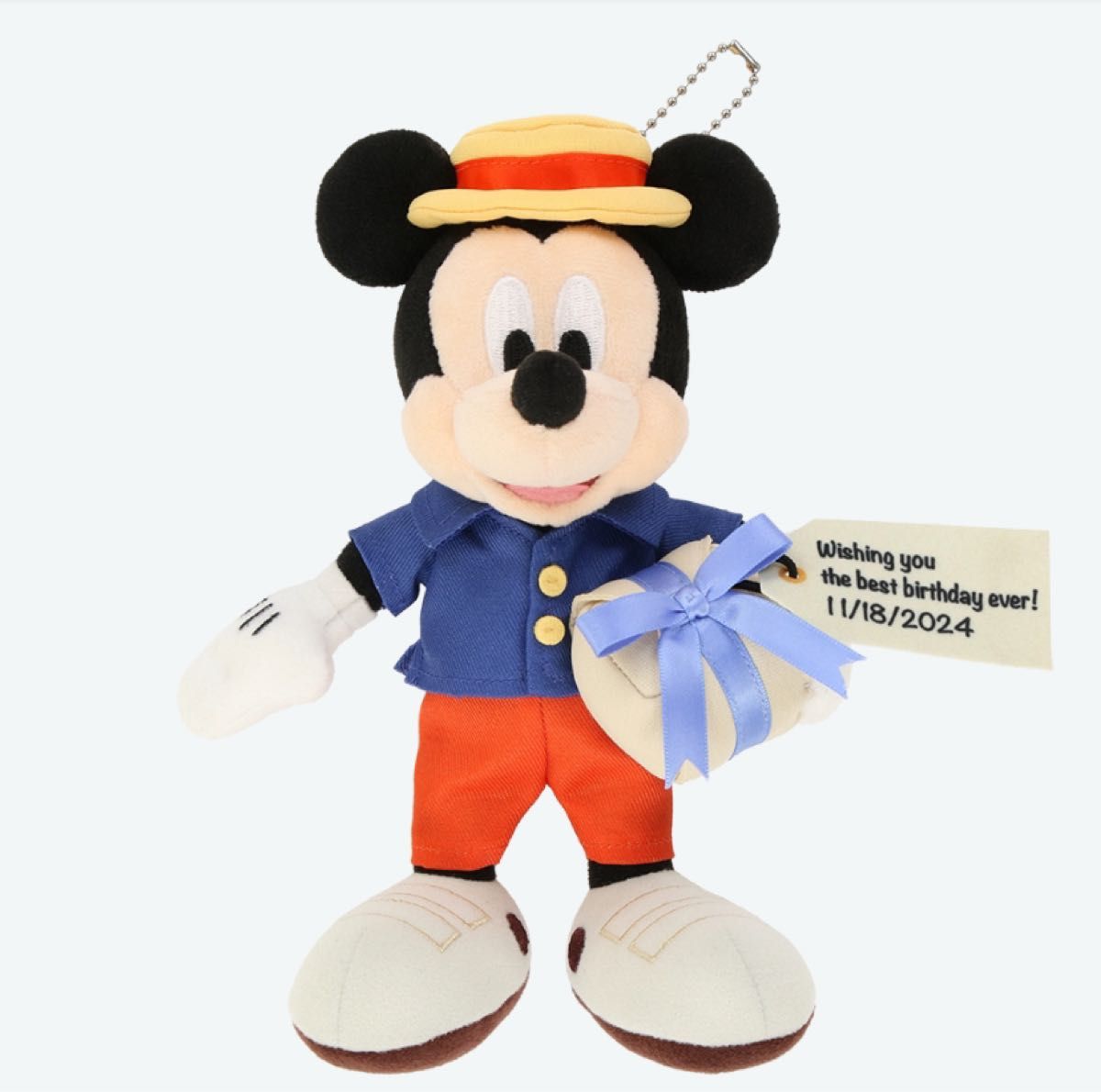 ディズニー ミッキー 誕生日 ぬいぐるみバッジ ミニー ディズニー ミッキー 誕生日 ぬいぐるみバッジ ミニー