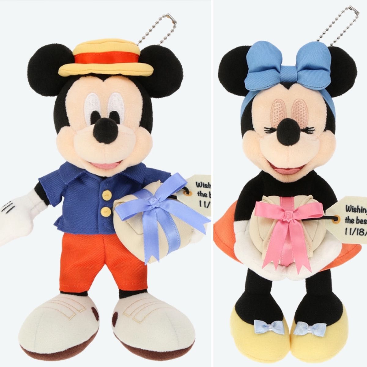 ディズニー ミッキー 誕生日 ぬいぐるみバッジ ミニー ディズニー ミッキー 誕生日 ぬいぐるみバッジ ミニー