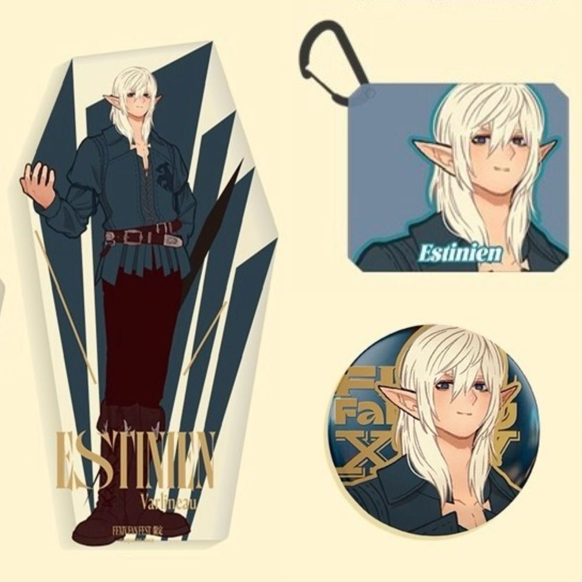 FF14 エスティニアン・ヴァーリノ 中国ファンフェス会場限定グッズ FF14 エスティニアン・ヴァーリノ 中国ファンフェス限定グッズ