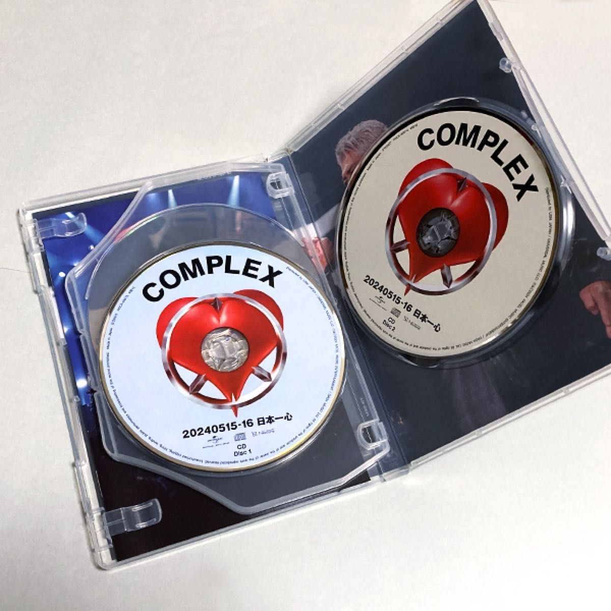 COMPLEX 20240515-16 日本一心【完全予約生産盤】Blu-ray + LIVE COMPLEX 20240515-16 日本一心【完全予約生産盤】Blu-ray + LIVE