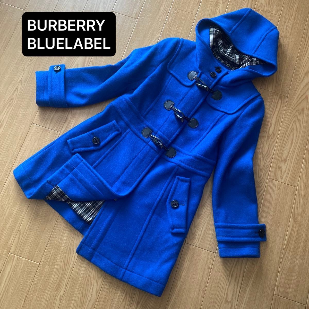 バーバリーブルーレーベル ダッフルコート - ダッフルコート バーバリーブルーレーベル ダッフルコート - ダッフルコート