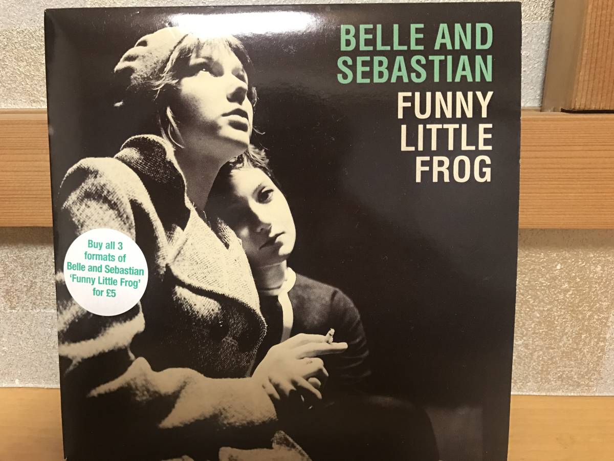 ネオアコ、ギターポップ、ベルセバ belle and sebastian funny little frog 7インチレコード  