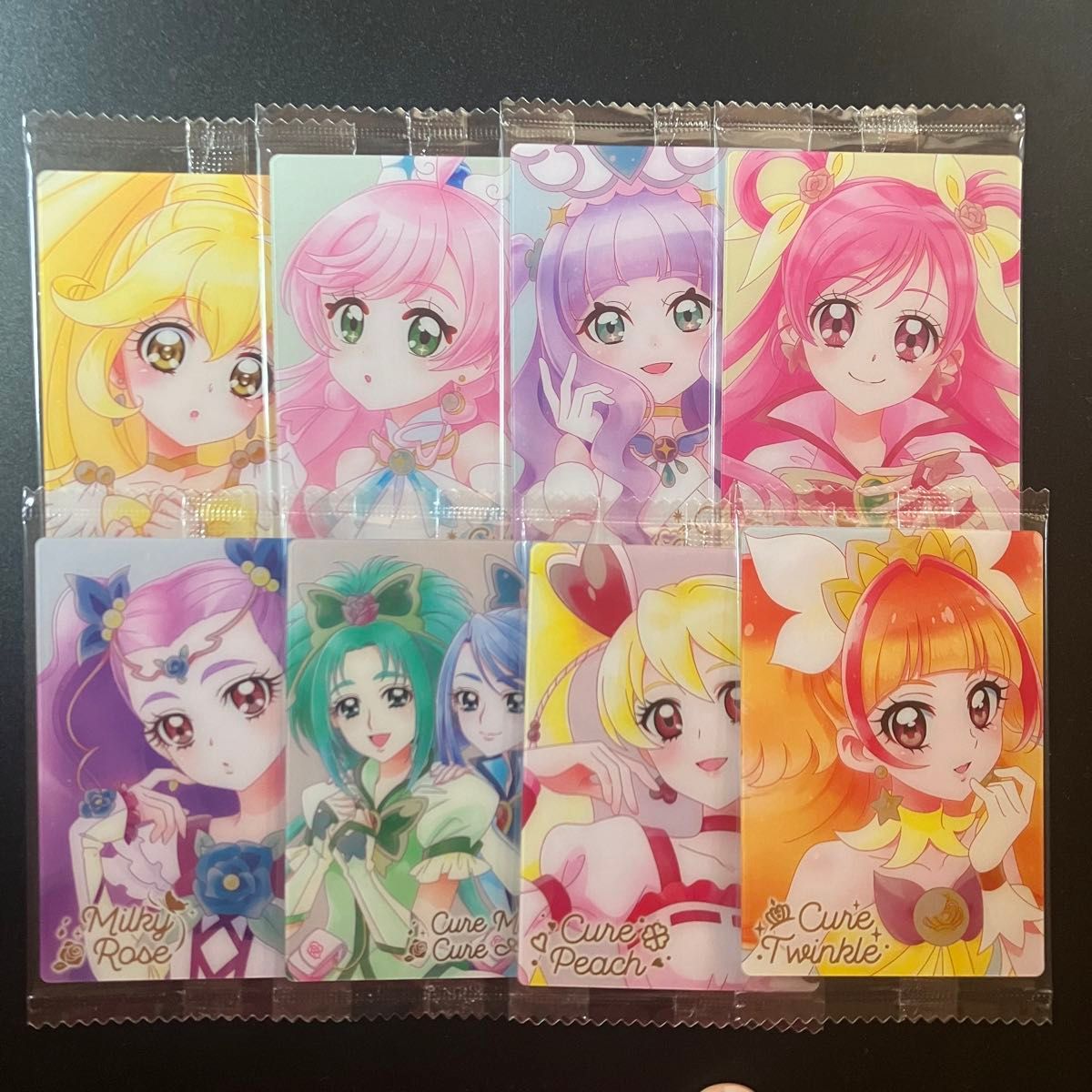 プリキュアカードウエハース HR ヒロインレア8枚セット|Yahoo プリキュアカードウエハース HR ヒロインレア8枚セット|Yahoo