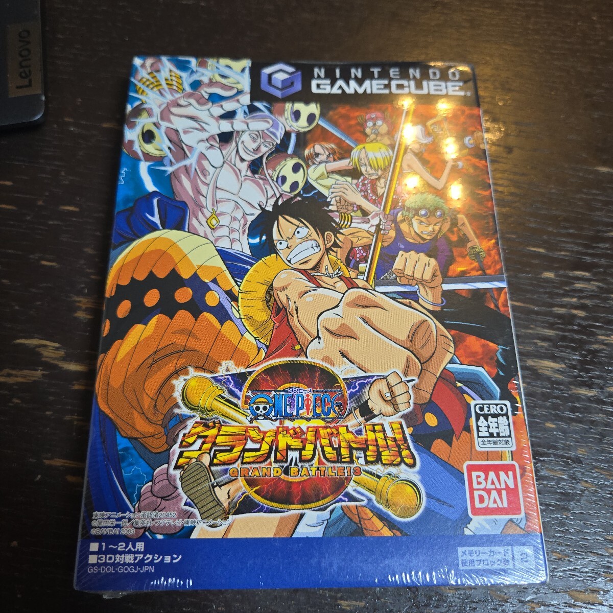 b-t2新品未開封ゲームソフト　ONEPIECE グランドバトル3 ワンピース　 GC　ゲームキューブ