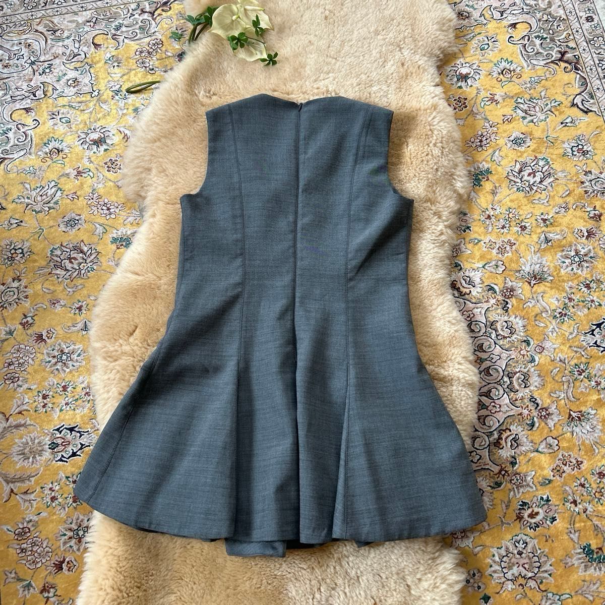 ZARA ZW COLLECTION スケーターワンピース グレー|Yahoo!フリマ ZARA ZW COLLECTION スケーターワンピース グレー|Yahoo!フリマ