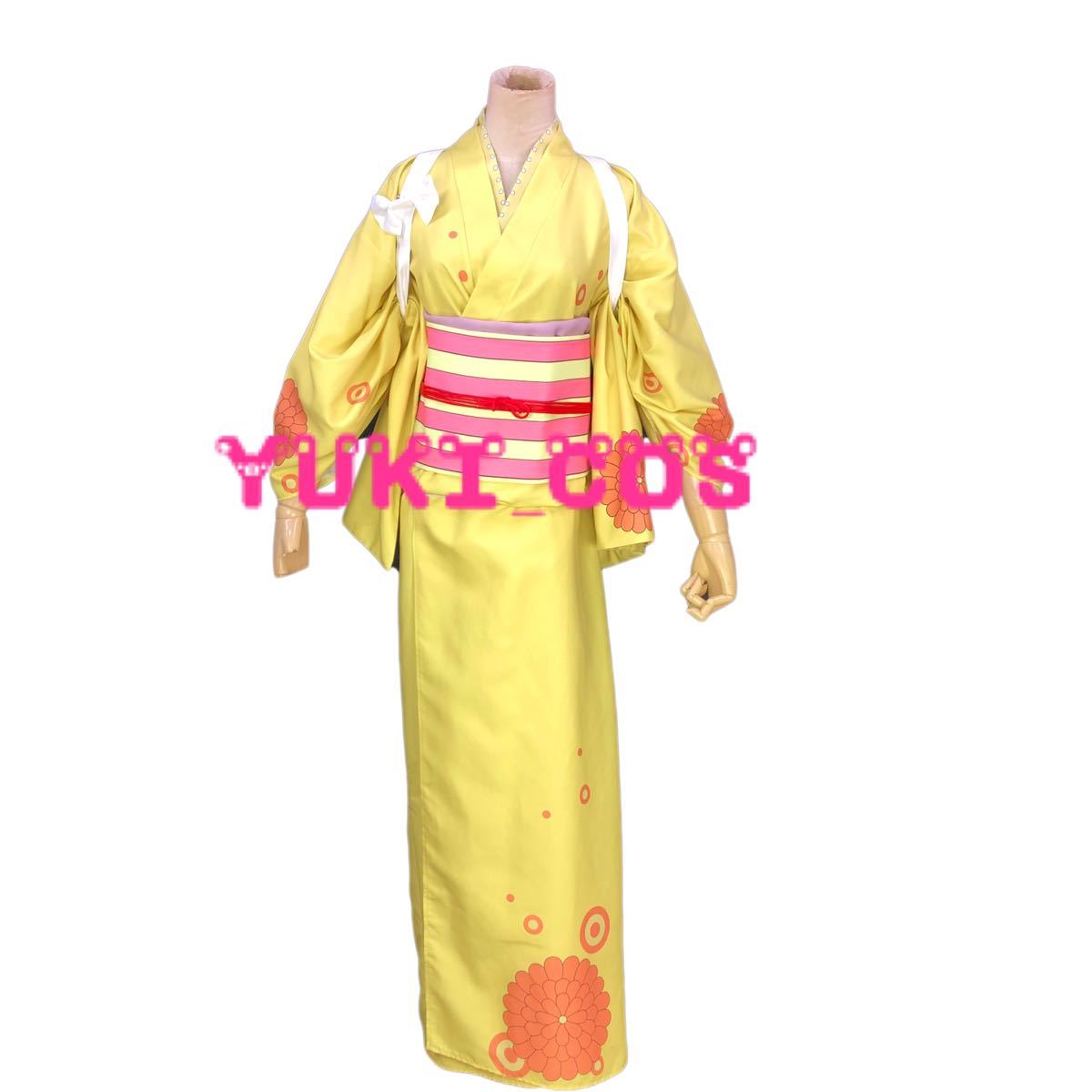 ヤフオク One Piece ワンピース ワノ国編 お菊 着物 コス