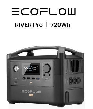 EcoFlow RIVER PRO ポータブル電源 蓄電池 災害対策 エコフロー