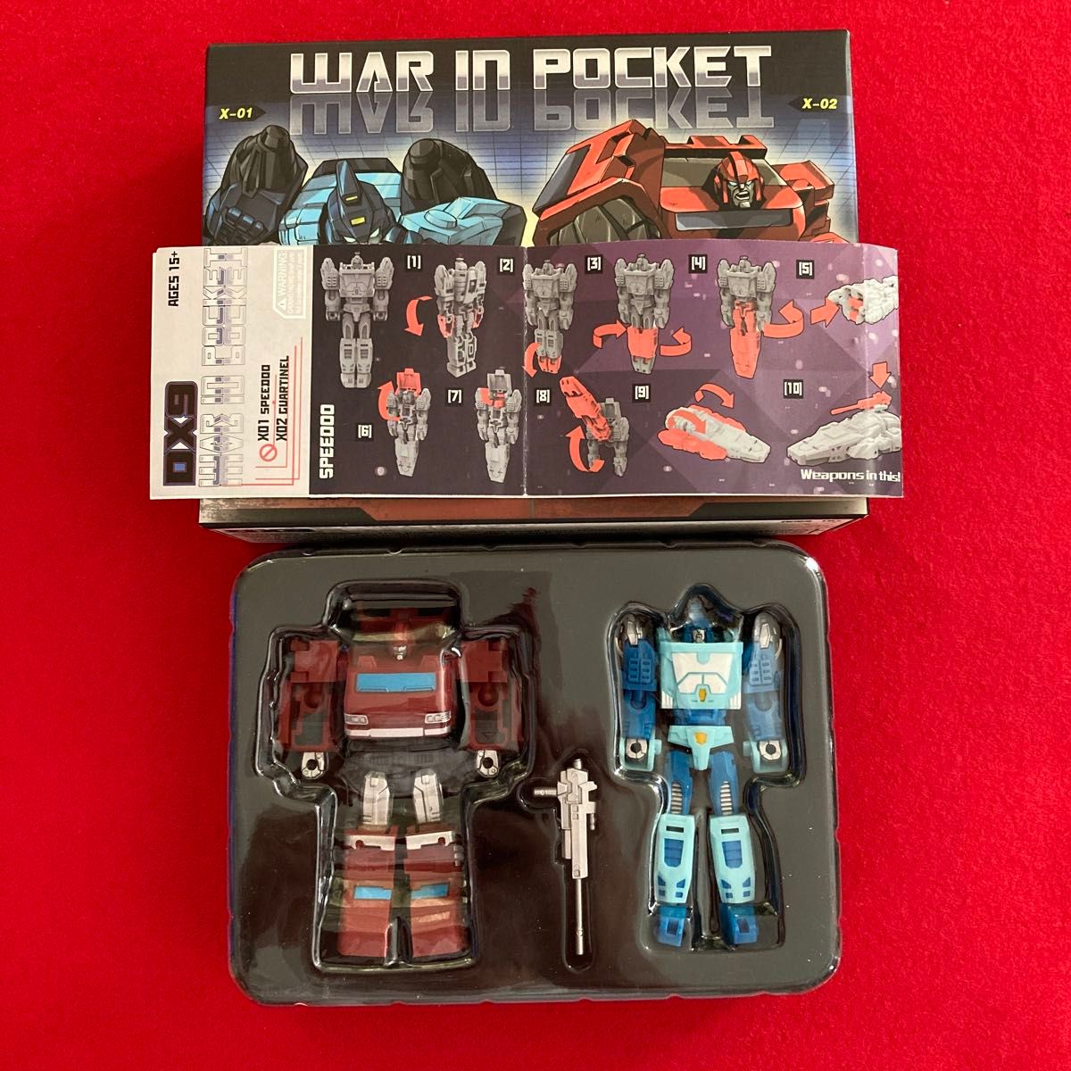 DX9 WAR IN POCKET 2体セット 非正規トランスフォーマー DX9 WAR IN POCKET 2体セット 非正規トランスフォーマー