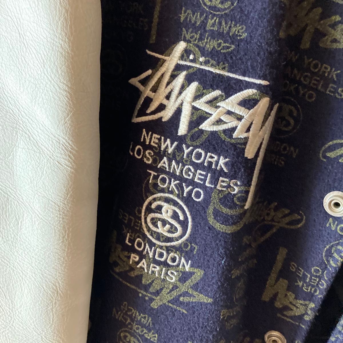 中古stussyスタジャン25周年記念モデルサイズM|Yahoo!フリマ 中古stussyスタジャン25周年記念モデルサイズM|Yahoo!フリマ