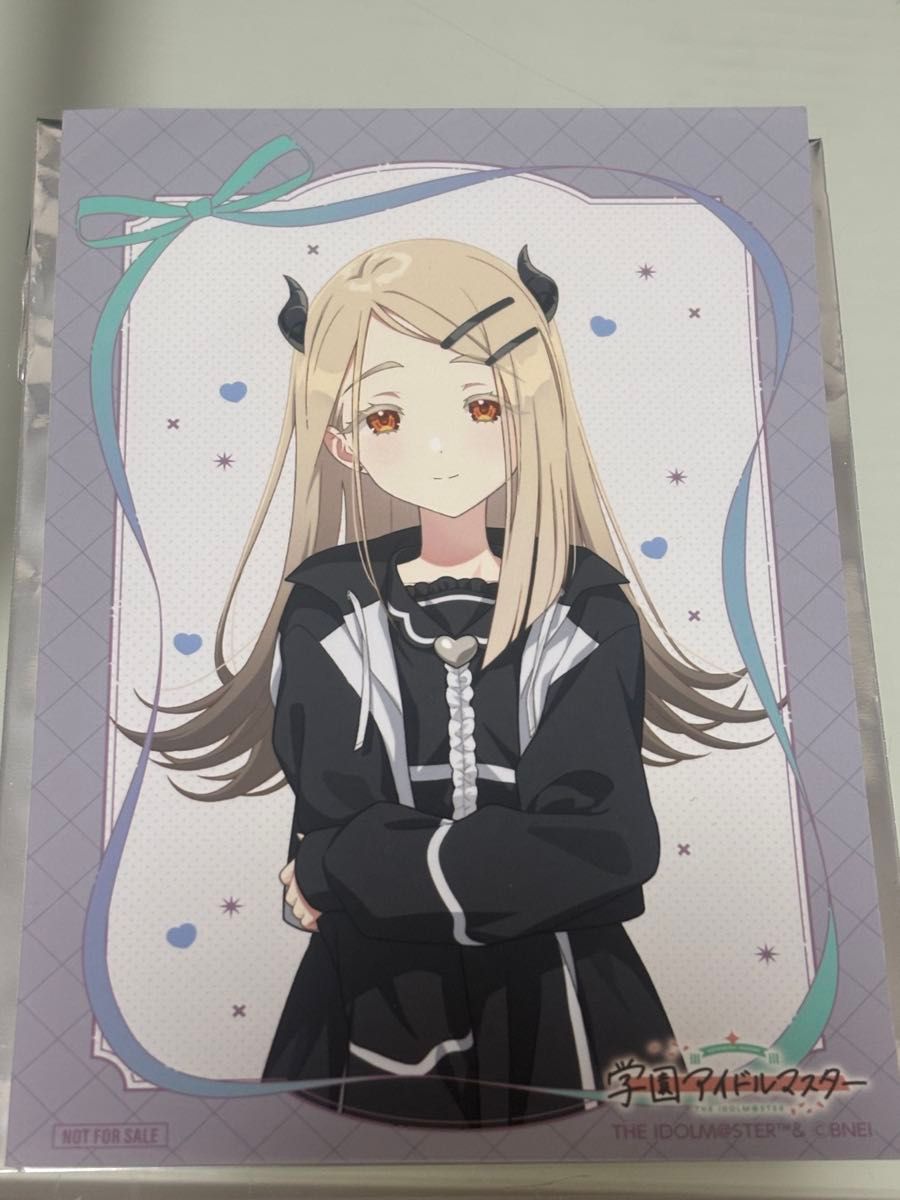学園アイドルマスター SHIBUYA109 WALLMA 購入特典 篠澤広 学園アイドルマスター SHIBUYA109 WALLMA 購入特典 篠澤広