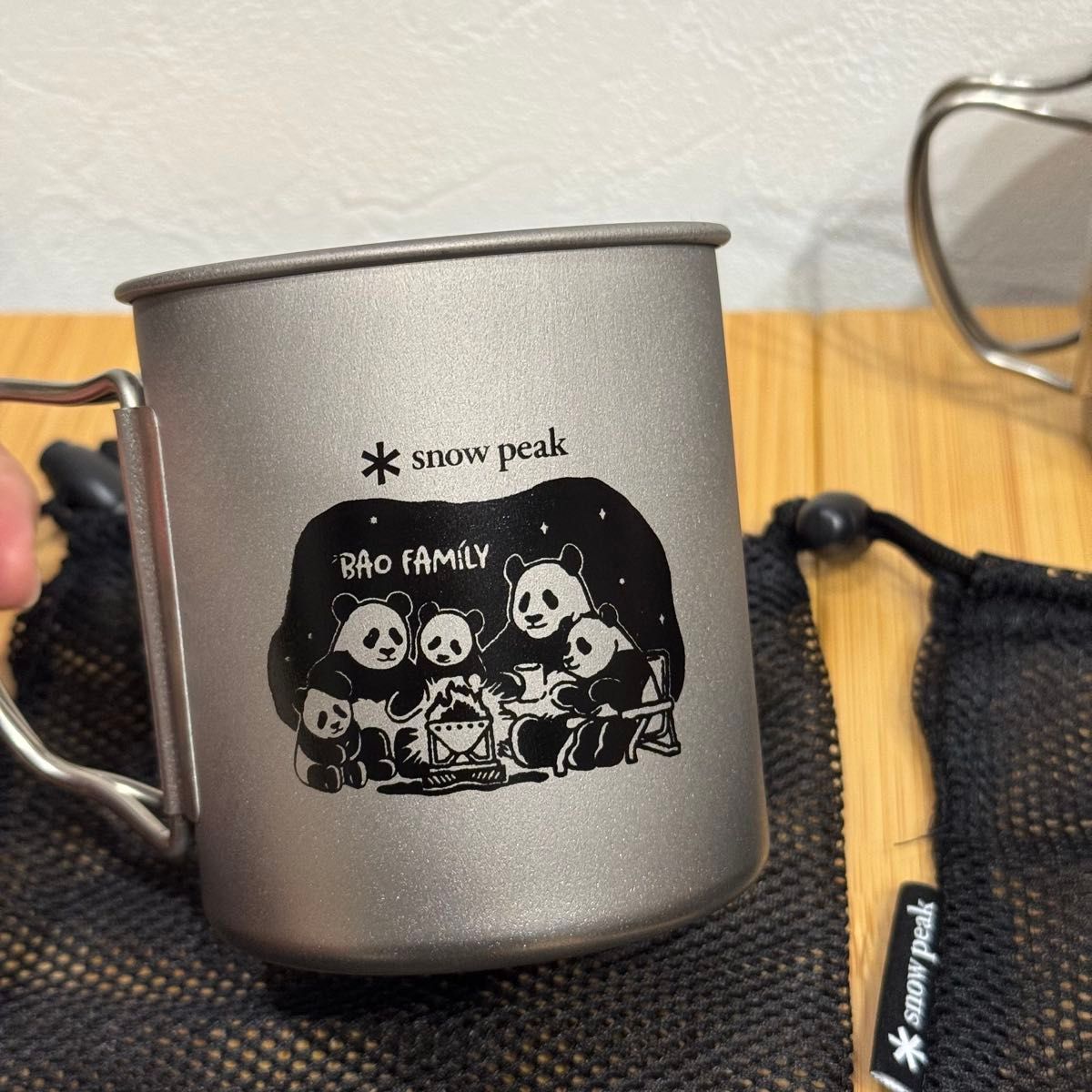 韓国限定】snowpeak スノーピーク パンダ 4点セット|Yahoo 韓国限定】snowpeak スノーピーク パンダ 4点セット|Yahoo
