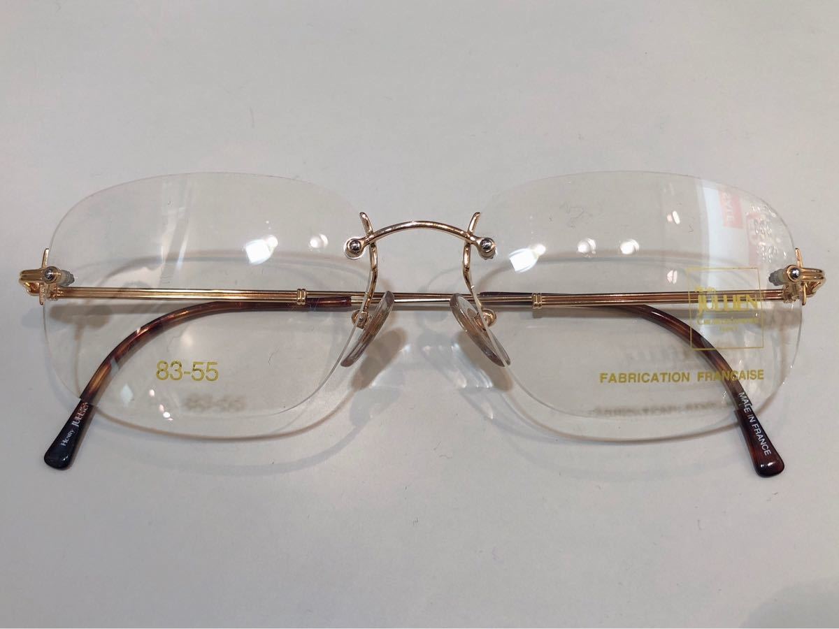 新品 HENRY JULLIEN ヘンリージュリアン フランス製 ブランド メガネ