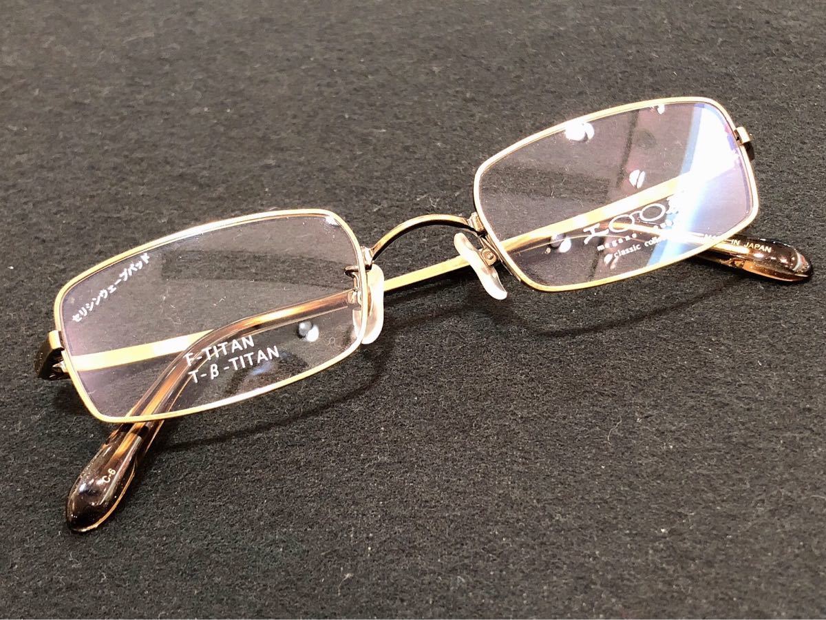 新品 眼鏡工房 メガネ工房 鯖江 日本製 ブランド チタン 眼鏡 メガネ オシャレ上品 高級感 クラシカル MC-2010 C6_画像2