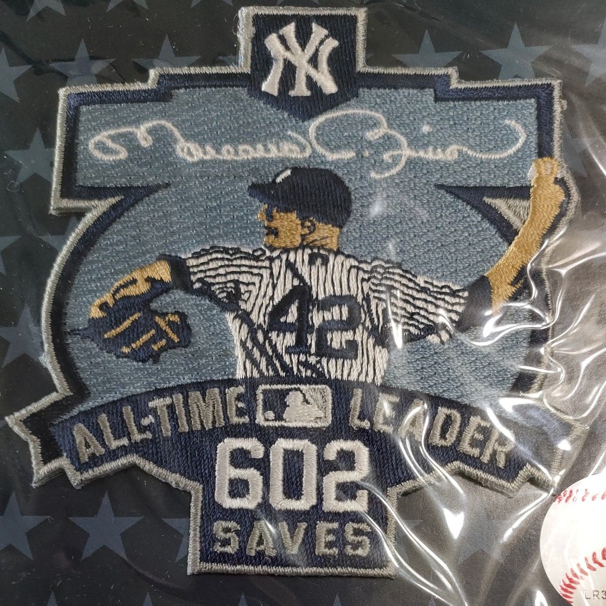 MLBワッペン ヤンキース背番号42番マリアノ・リベラ|Yahoo MLBワッペン ヤンキース背番号42番マリアノ・リベラ|Yahoo