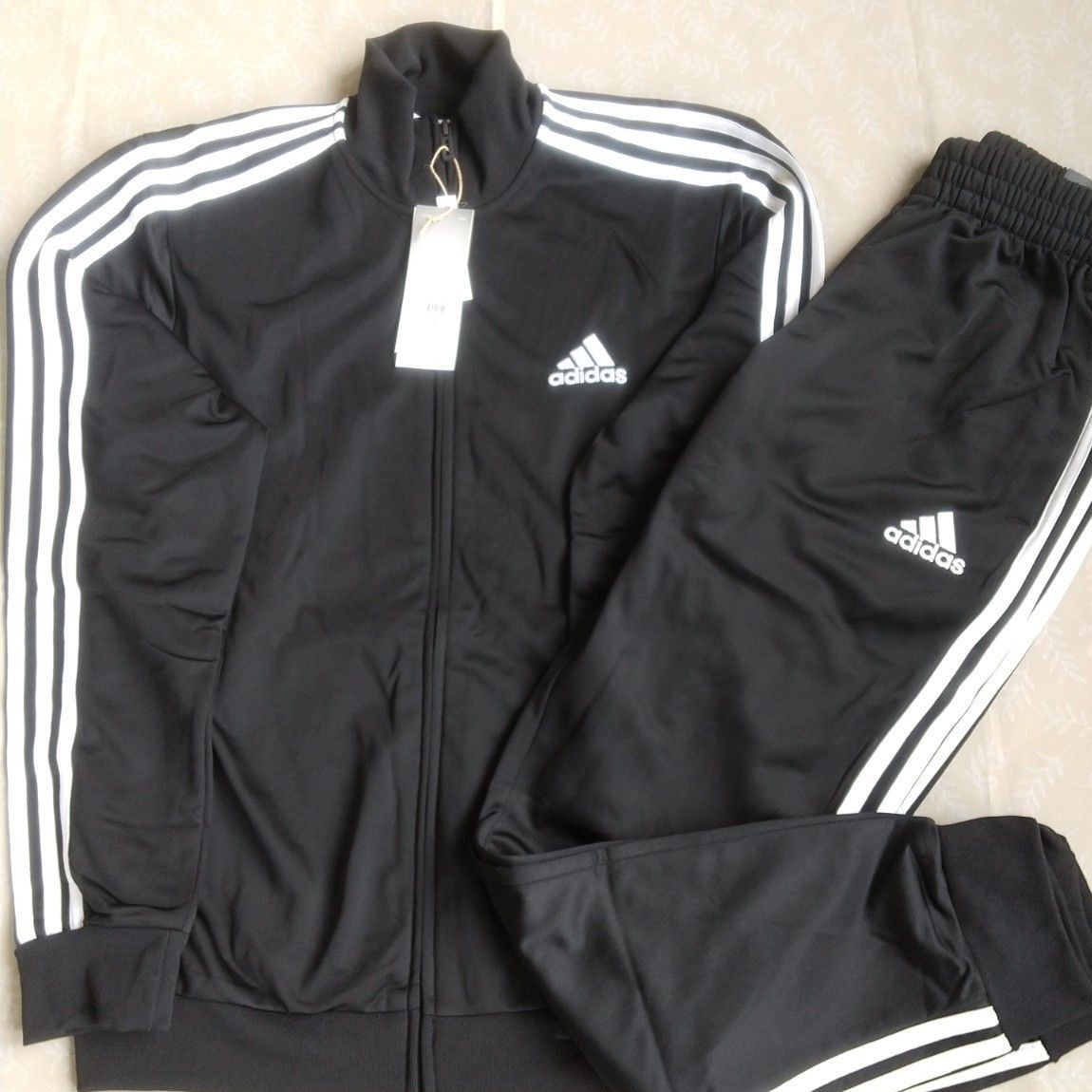 新品(メンズ2XL)(XO)アディダス 黒ジャージ上下セット/セットアップ adidas ジャージ 上下セット メンズ 2XL(XO) 黒 未使用|Yahoo