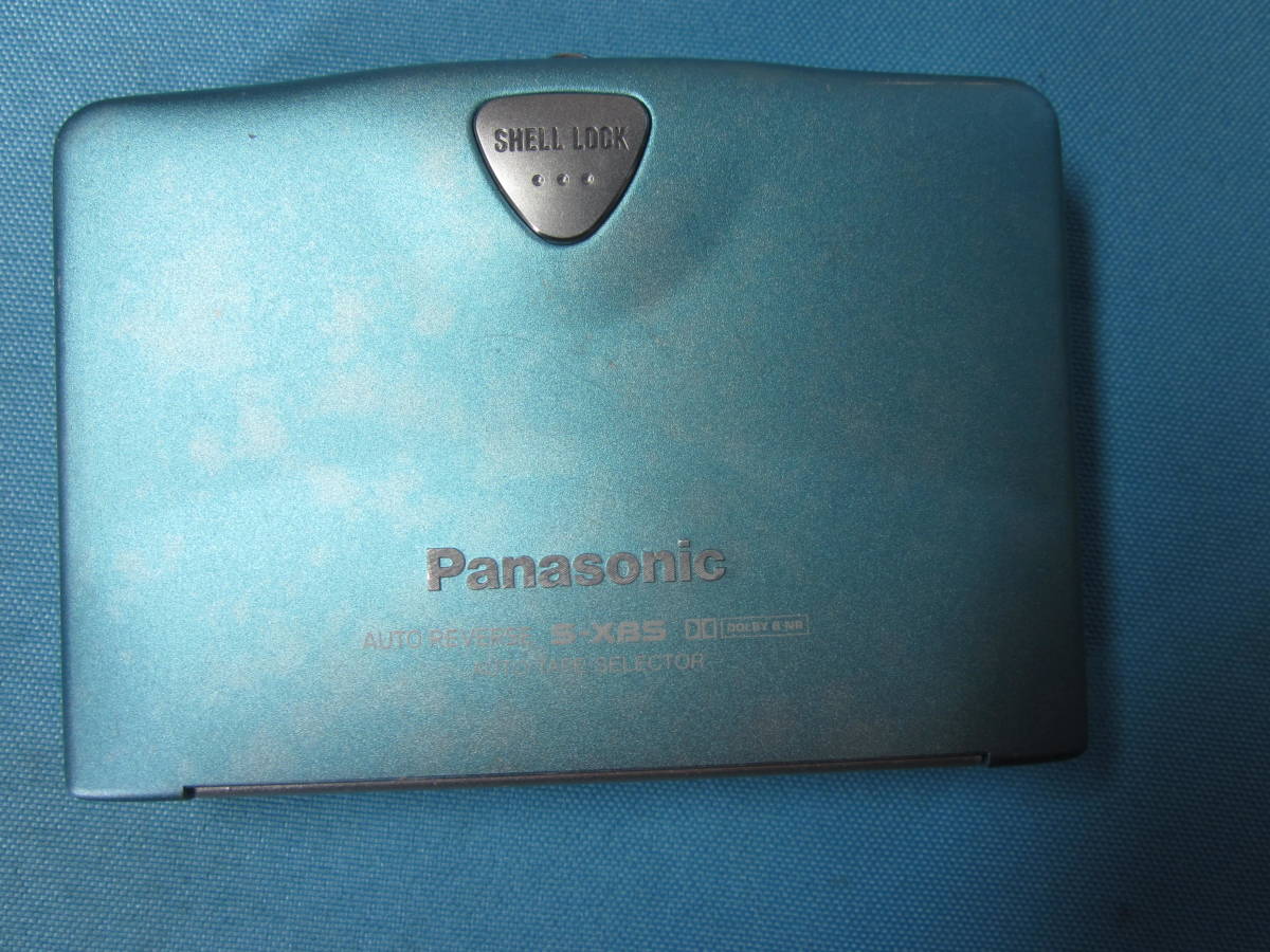 Panasonic　カセットプレーヤー　RQ-S30　希少カラー アースブルー★ジャンク