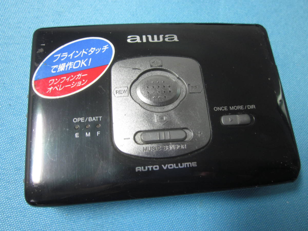 aiwa/アイワ ポータブルカセットプレーヤー HS-PX730 ジャンク-