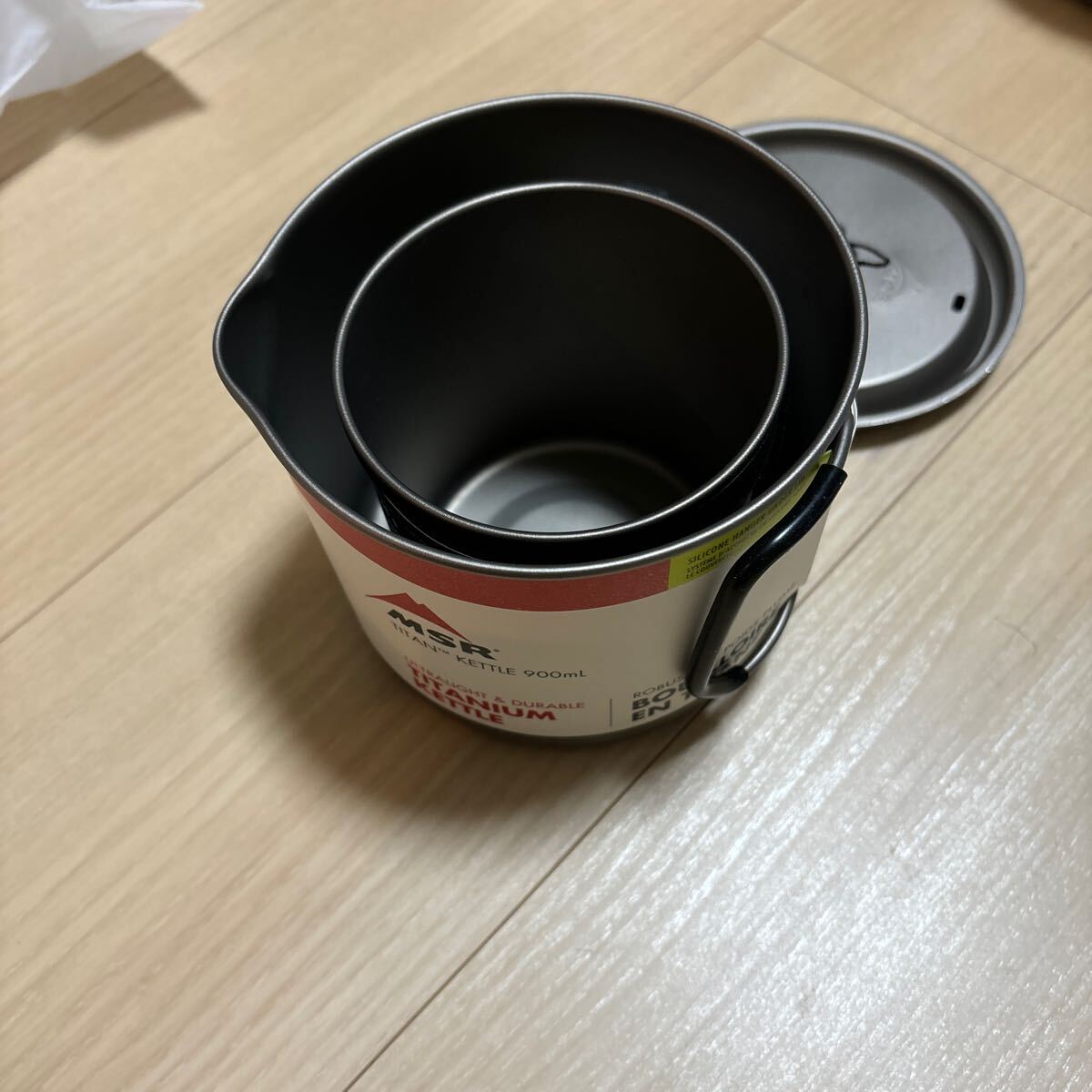 MSR タイタン ケトル 900ml と タイタン 450ml のセット MSR タイタン ケトル 900ml と タイタン 450ml のセット