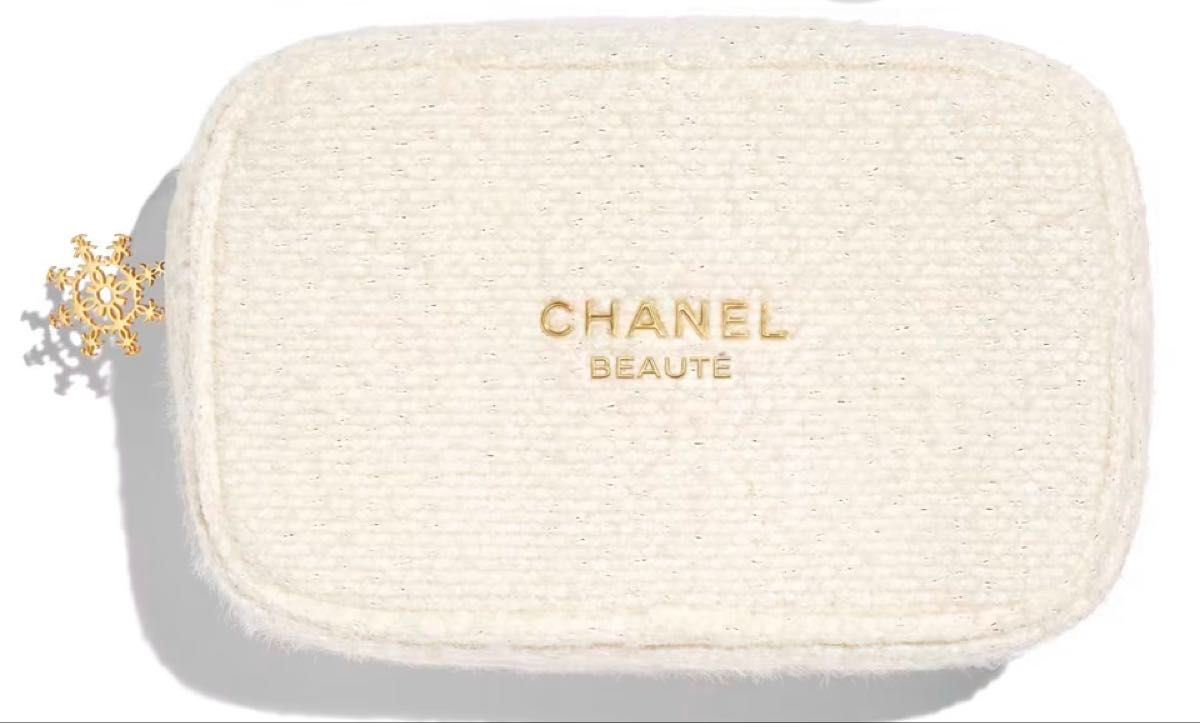 CHANELシャネル 2024 ホリデー クリスマスコフレ ポーチのみ CHANELシャネル 2024 ホリデー クリスマスコフレ ポーチのみ