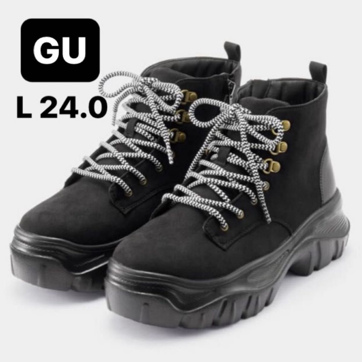 gu ハイカット スニーカー 厚底シューズ ブーツ スエードブーツ gu ハイカット スニーカー 厚底シューズ ブーツ スエードブーツ