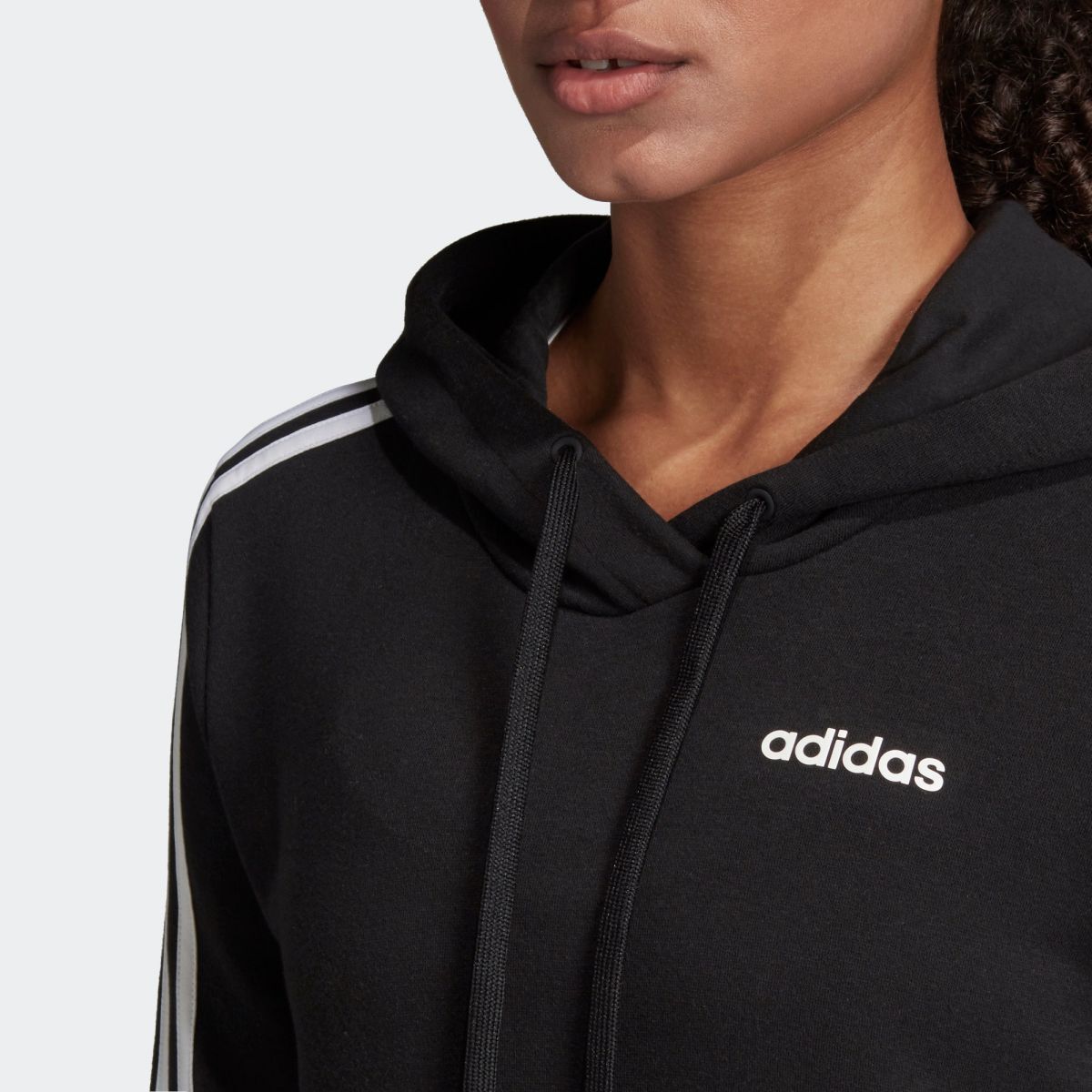 * Adidas adidas новый товар женский обратная сторона ворсистый 3 полоса s тренировочный тянуть over Parker чёрный XL размер [EI0708-OT] 2 три *QWER*