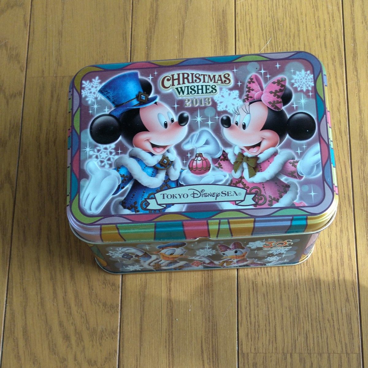 ディズニー お菓子缶 空き缶 菓子缶 クリスマス ミッキーTDL ディズニー お菓子缶 空き缶 菓子缶 クリスマス ミッキーTDL