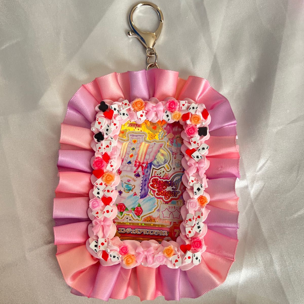 アイカツ カラビナキーホルダー 天羽まどか アイカツ アイカツカード 天羽まどか ホイップデコ キーホルダー