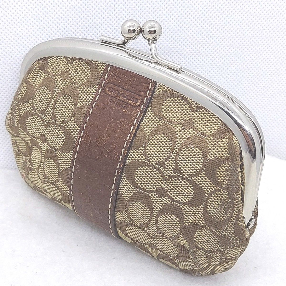 コーチ がま口財布 がま口コインケース シグネチャー COACH コーチ がま口財布 がま口コインケース シグネチャー COACH