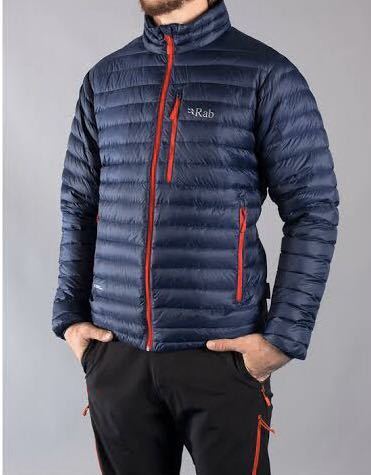 【最終値下】【送料無料】【新品未使用】★Rab ラブ Microlight Jkt Twilight マイクロライト ダウン ジャケット L PERTEX 日本正規