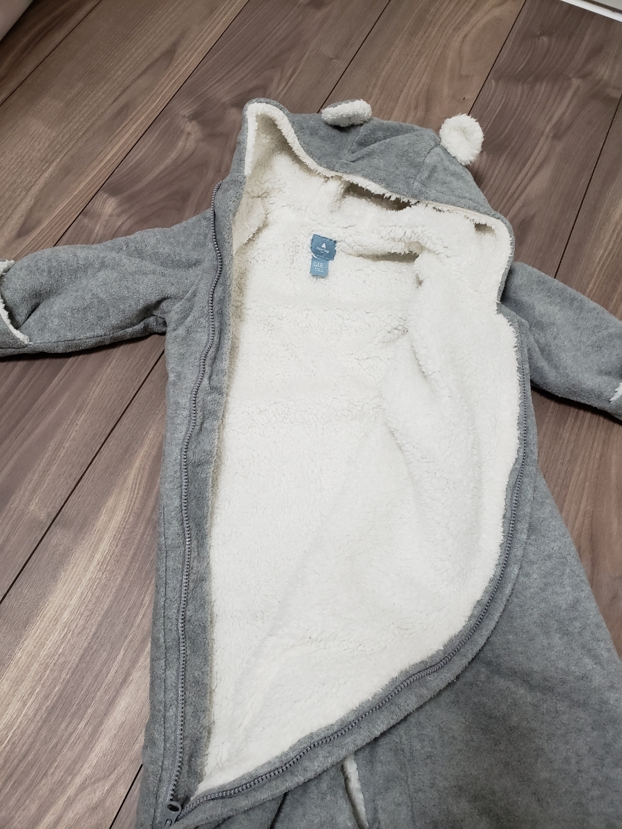  прекрасный товар babyGAP защищающий от холода одеяло комбинезон 65~70.6~9M новорожденный /A782