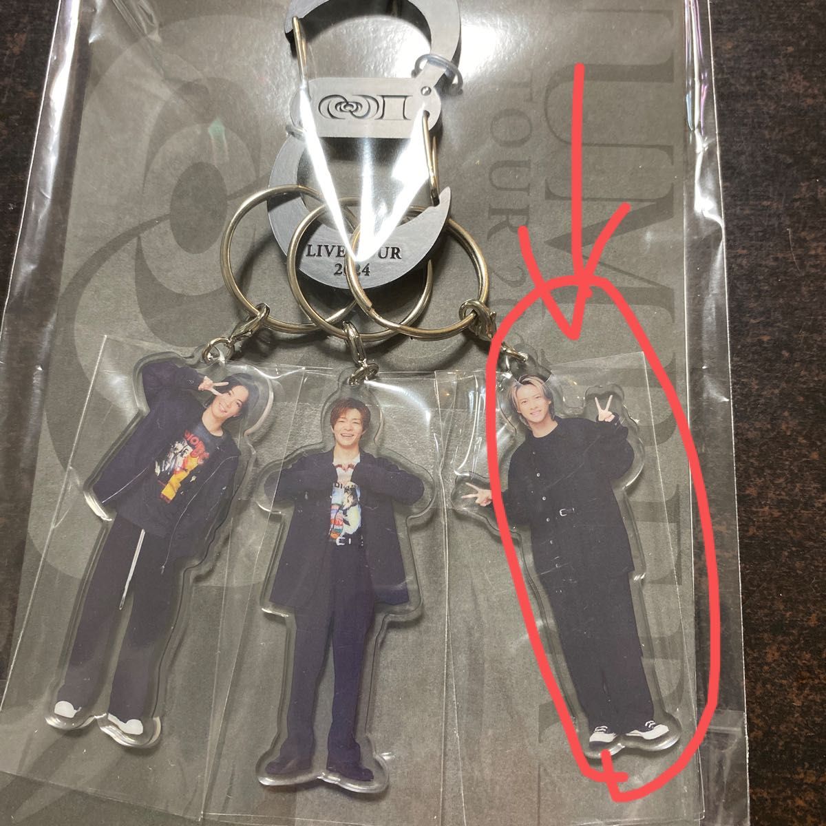 アクリルキーホルダー Number_i 平野紫耀 LIVE ツアーグッズ アクリルキーホルダー Number_i 平野紫耀 LIVE ツアーグッズ