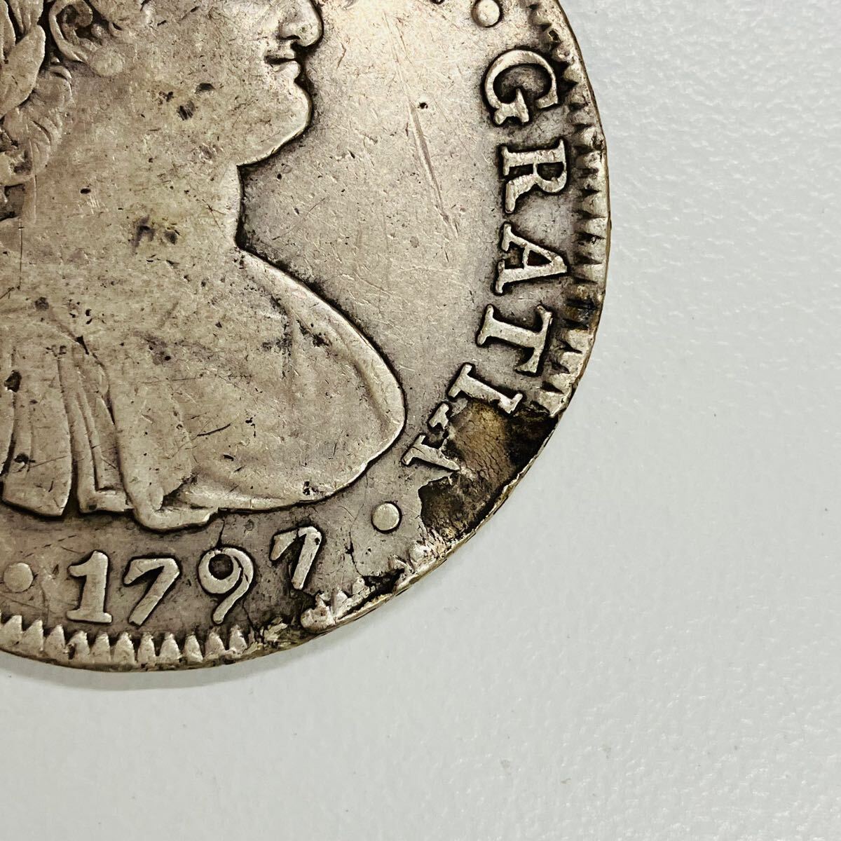 スペイン イザベラ2世(1833-1868) 20レアル銀貨 1850 マドリード スペイン イザベラ2世(1833-1868) 20レアル銀貨 1850 マドリード