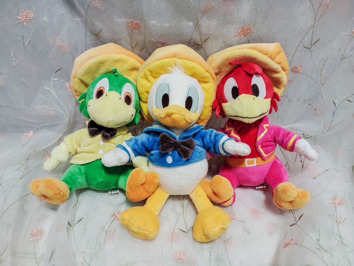 ディズニー 三人の騎士 ぬいぐるみ ドナルドダック ホセ ディズニー 三人の騎士 ぬいぐるみ ドナルドダック ホセ