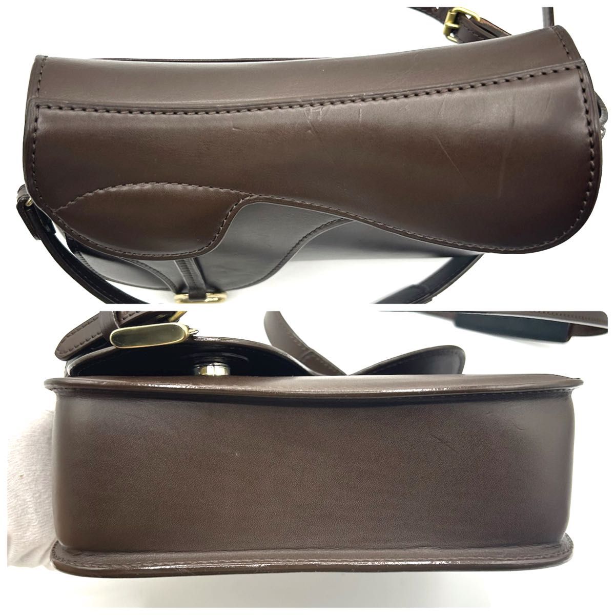 極美品 ITAGAKI いたがき 鞍 ショルダーバッグ クロスボディ 極美品 ITAGAKI いたがき 鞍 ショルダーバッグ クロスボディ