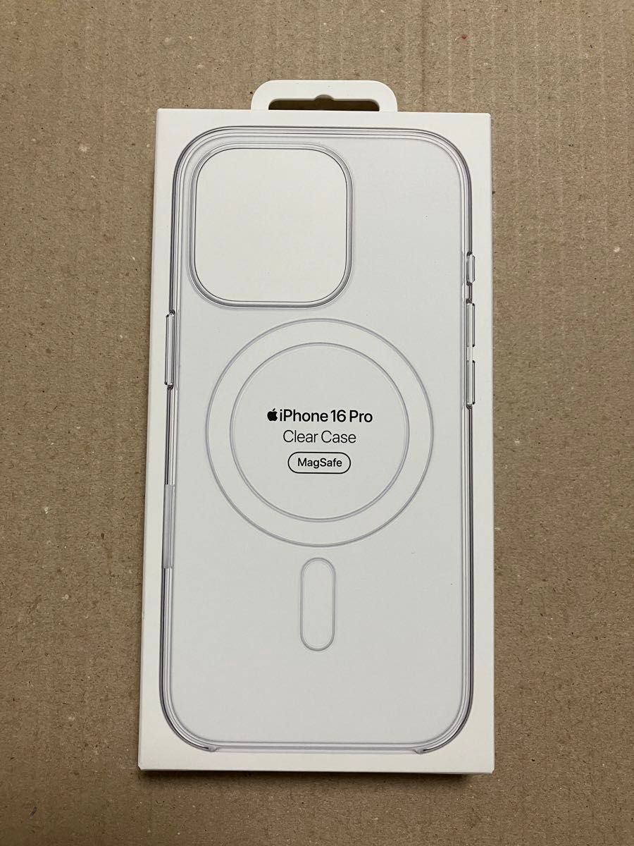 新品未開封】iPhone 16 Pro クリアケース MagSafe対応 Apple純正 新品未開封】iPhone 16 Pro クリアケース MagSafe対応 Apple純正