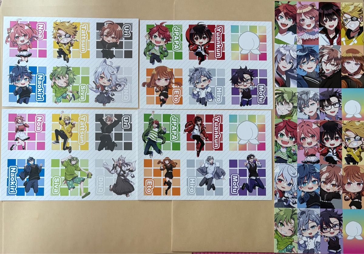 カラフルピーチ からぴち ポストカード 全6種類|Yahoo!フリマ カラフルピーチ からぴち ポストカード 全6種類|Yahoo!フリマ