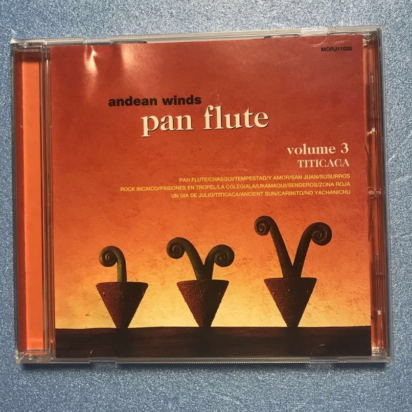 andean winds：pan flute volume 3　TITICACA CD_画像1