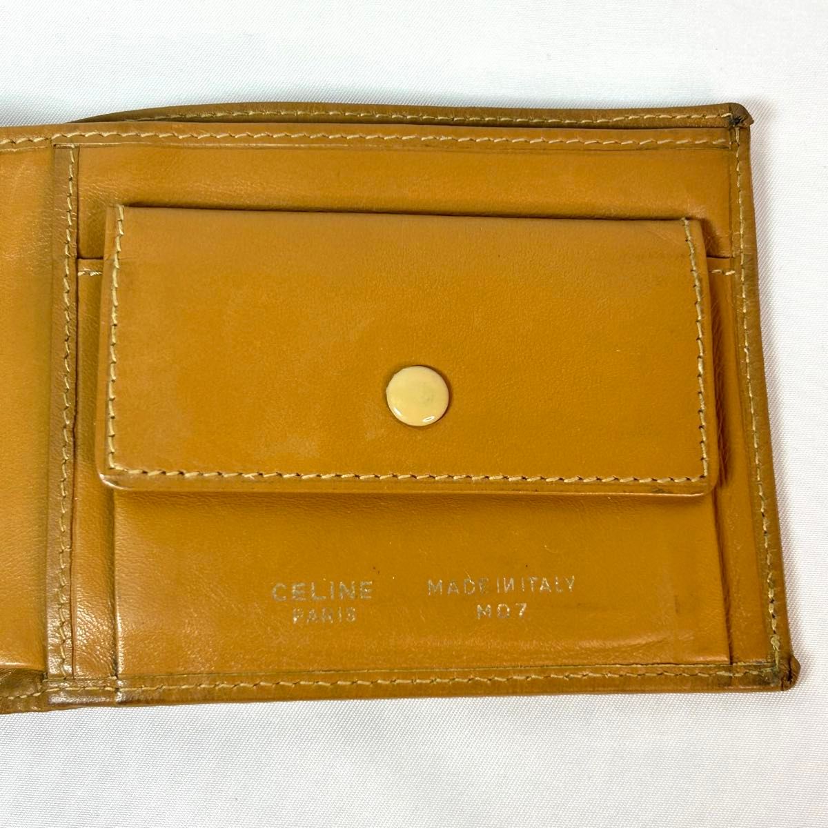 希少 】 CELINE オールド セリーヌ 二つ折り 財布 マカダム M07 希少 】 CELINE オールド セリーヌ 二つ折り 財布 マカダム M07