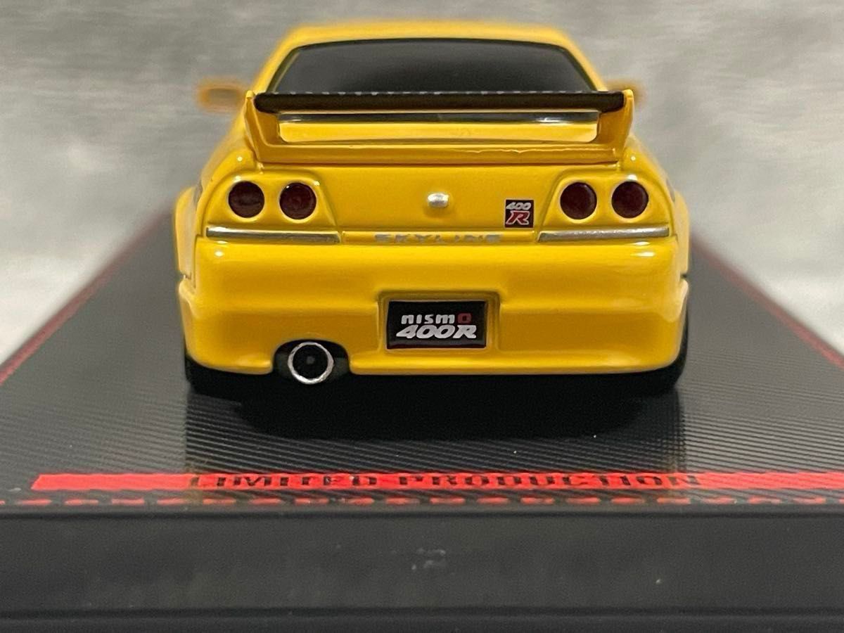 1/64 ig2502 イグニッションモデル ニスモ BCNR33 GT-R 400R 1/64 ig2502 イグニッションモデル ニスモ BCNR33 GT-R 400R