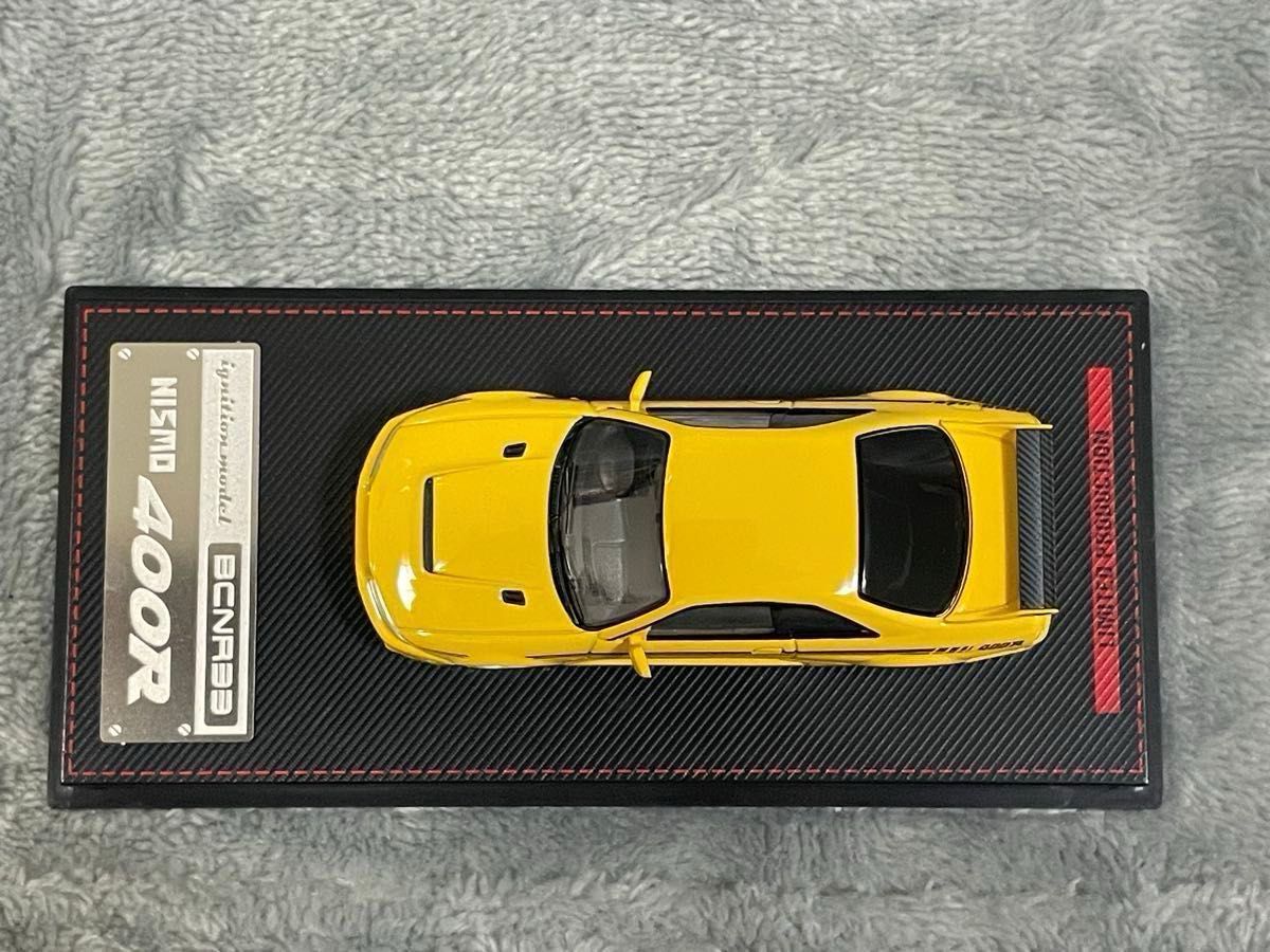 1/64 ig2502 イグニッションモデル ニスモ BCNR33 GT-R 400R 1/64 ig2502 イグニッションモデル ニスモ BCNR33 GT-R 400R