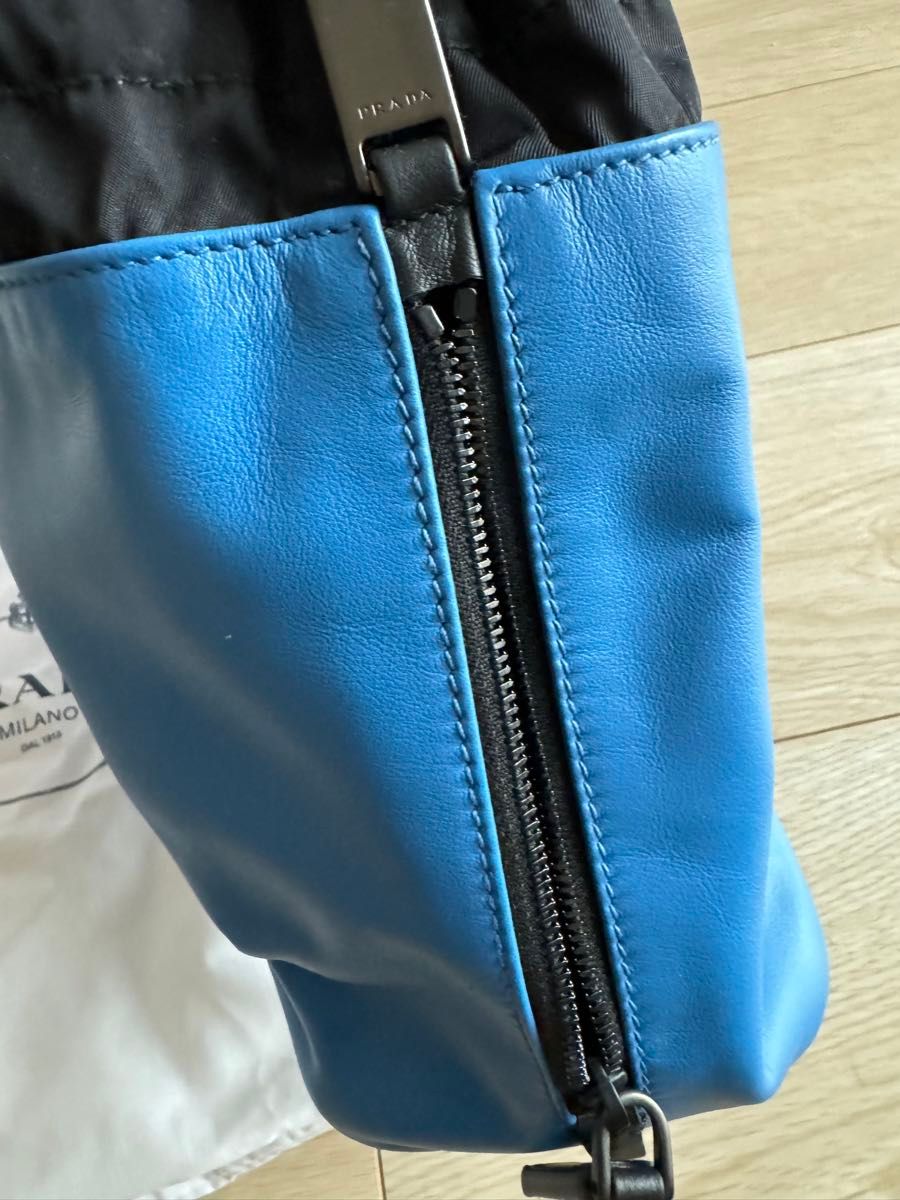 人気カラーの ポーチ プラダ 楽天市場】【未使用品】PRADA DENIM 人気カラーの ポーチ プラダ 楽天市場】【未使用品】PRADA DENIM