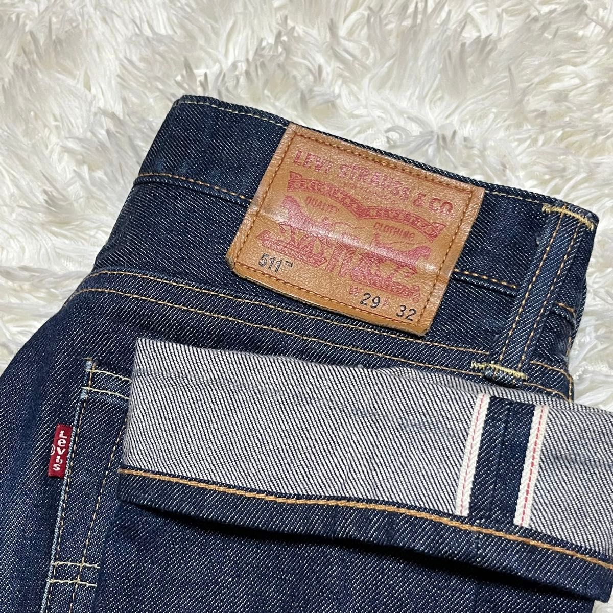 入手困難 Levi's リーバイス 511 赤耳 W29 米国製 ホワイト 入手困難 Levi's リーバイス 511 赤耳 W29 米国製 ホワイト