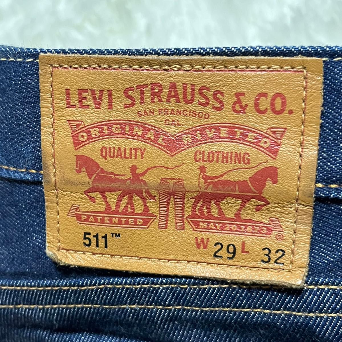 入手困難 Levi's リーバイス 511 赤耳 W29 米国製 ホワイト 入手困難 Levi's リーバイス 511 赤耳 W29 米国製 ホワイト