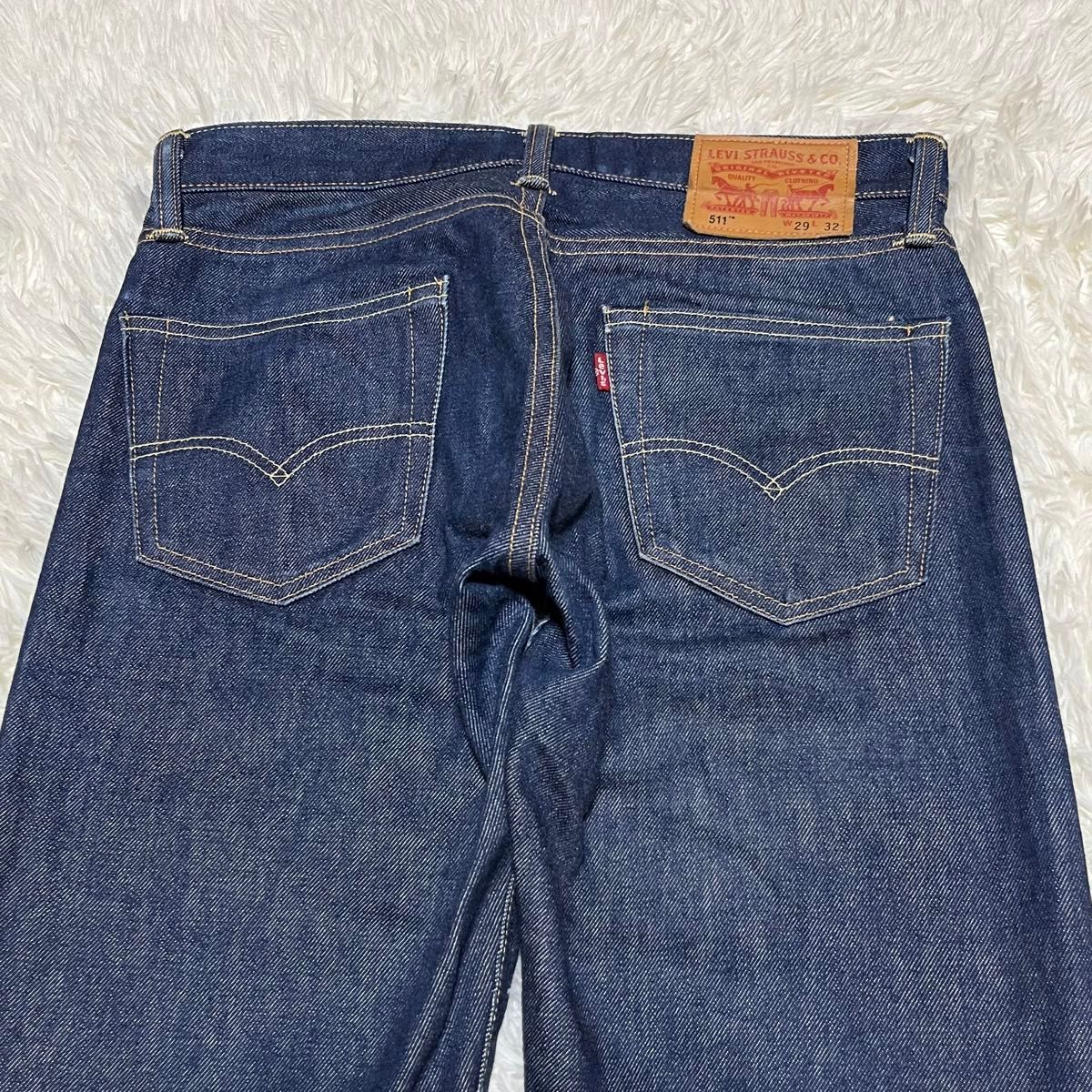 入手困難 Levi's リーバイス 511 赤耳 W29 米国製 ホワイト 入手困難 Levi's リーバイス 511 赤耳 W29 米国製 ホワイト